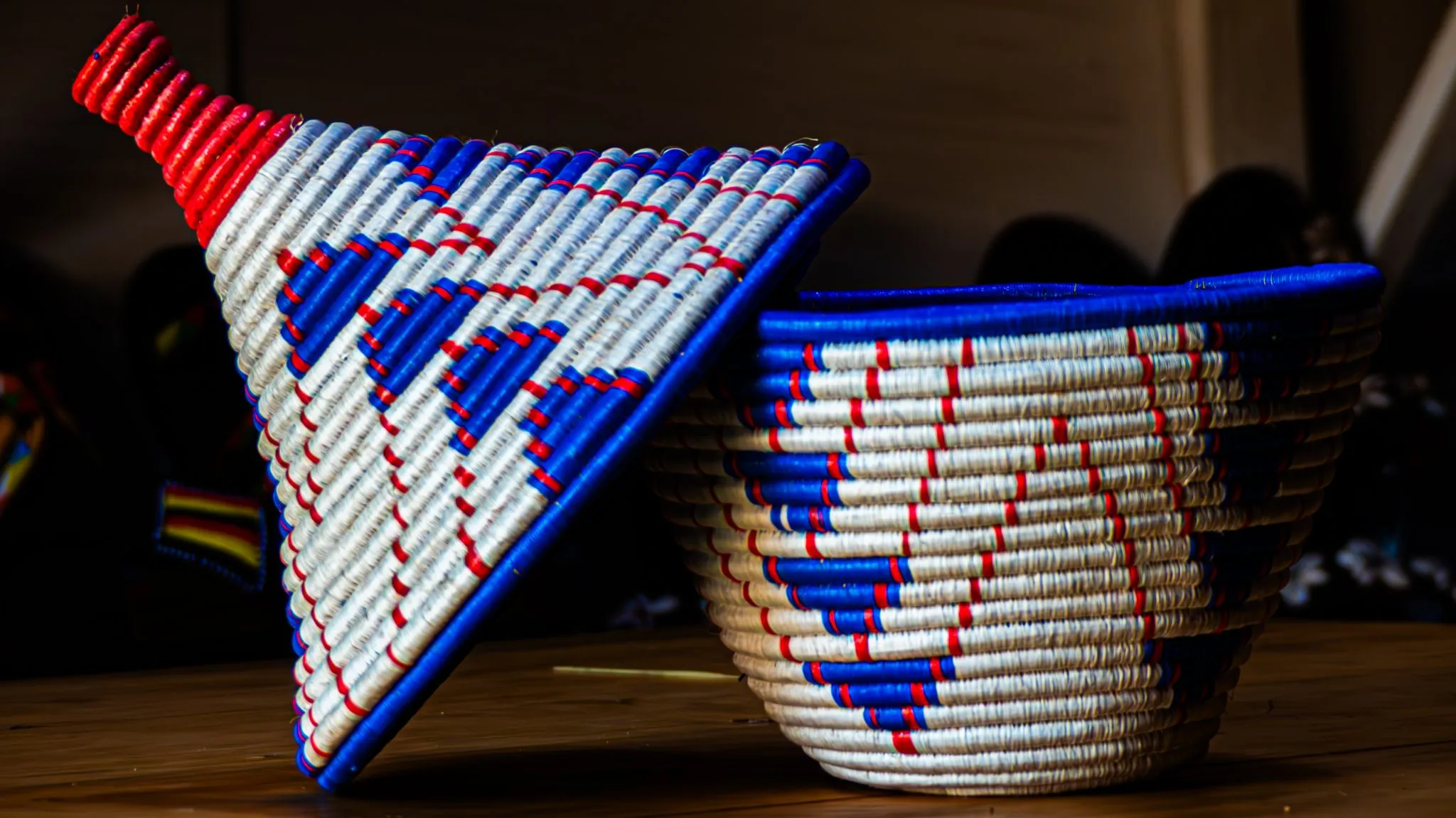 Handwoven Bolga Basket product photograph